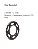 Brass Chain and Sprocket Kit 14T 42T 106 Links for Kawasaki Ninja 300 HPXRC 237
