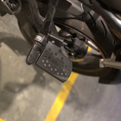 Hyperrider Bajaj Pulsar NS160 NS200 NS400Z AS Rear Footrest Pair Motorcycle Accessory
