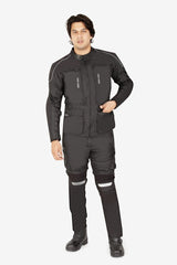 Lone Ranger Viking touring motorcycle jacket front view

