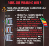 Ngage Sintered Brake Pads for Hero XPulse 200 & XPulse 210 – Front HBS-008 and Rear HBS-104