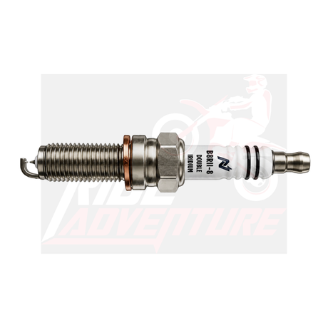 Ngage Double Iridium Spark Plug for JAWA 42, Bobber 42, 42 FJ & JAWA 350  B8RII-8  High Performance Spark Plug