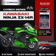 CRANK1 CFB452 carbon rear brake pads for Kawasaki Ninja ZX-14R 2021