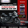 CRANK1 Carbon Front Brake Pads CFB973 for Kawasaki Ninja ZX-4R 2024