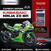 CRANK1 Carbon Brake Pads CFB634 for Kawasaki Ninja ZX-6R Rear