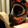 O’Neal 2 SRS helmet chin mount installed with GoPro camera