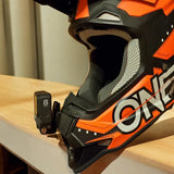 O’Neal 2 SRS helmet chin mount installed with GoPro camera