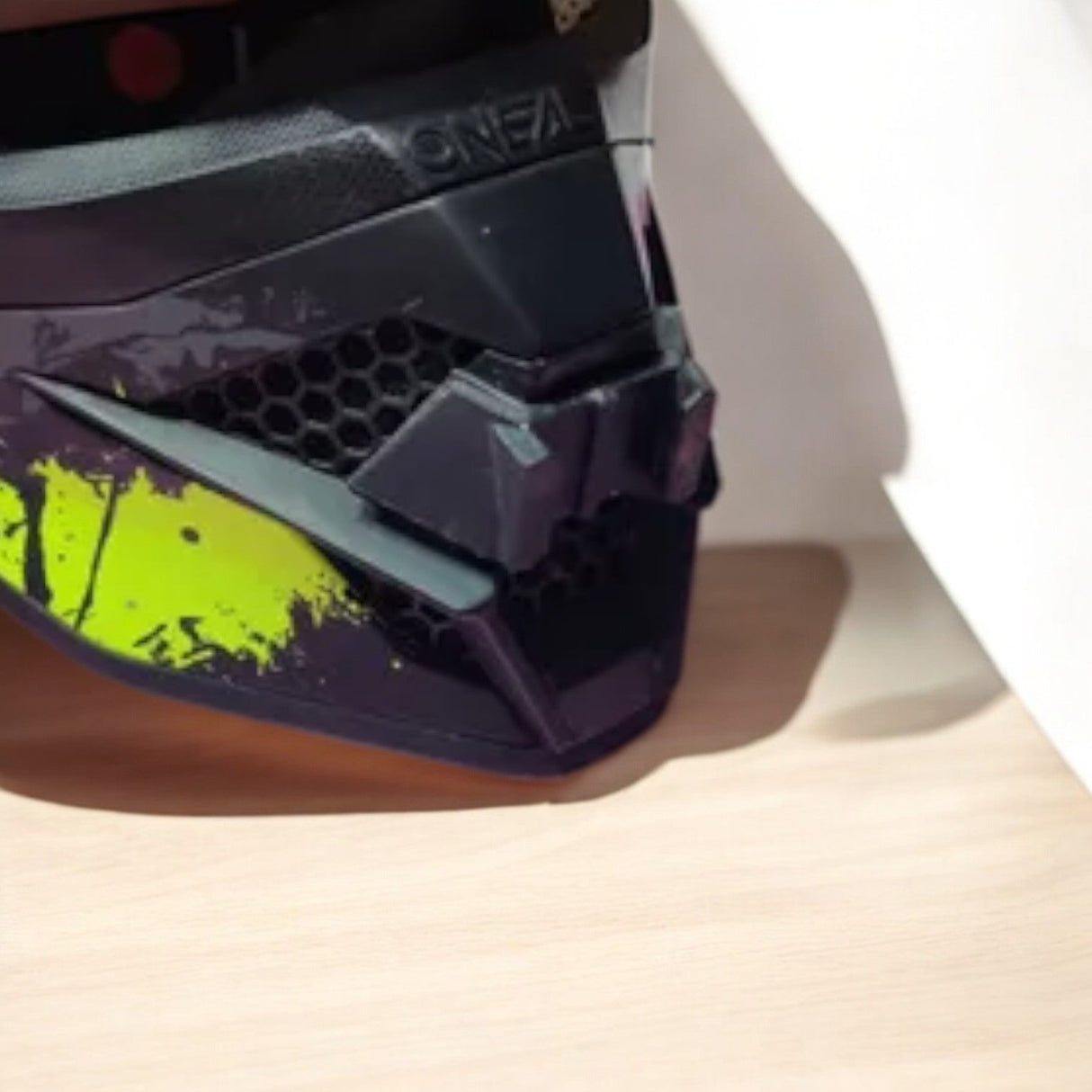 O’Neal 3 SRS helmet chin mount with GoPro installed