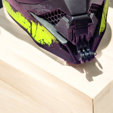 O’Neal 3 SRS helmet chin mount with GoPro installed