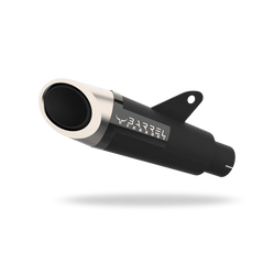 Outlaw 2.0 stainless steel slip-on exhaust with link pipe for Triumph Street Triple 765 2014-2022