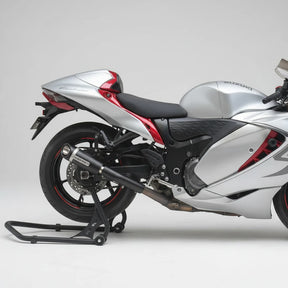 Barrel Outlaw 2.0 exhaust Suzuki Hayabusa Gen 3 slip on with link pipe black titanium performance exhaust