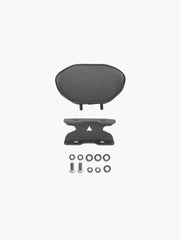 LEGUNDARY Custom universal backrest for Himalayan 450 CB200X Hness V Strom black cushioned