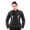 Bison ProGear Phoenix women riding jacket hi viz grey
