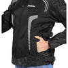 Bison ProGear Phoenix women riding jacket hi viz grey
