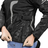 Bison ProGear Phoenix women riding jacket hi viz grey
