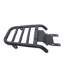 MotoCare pipe carrier installed on TVS Apache RTR 160 rear view