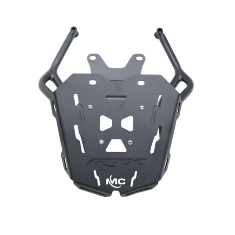 MotoCare pipe carrier rear luggage rack for TVS Apache RTX 300 motorcycle touring accessory