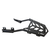 MotoCare KTM Duke 200 BS6 pipe carrier installed for rear luggage support and passenger backrest safety