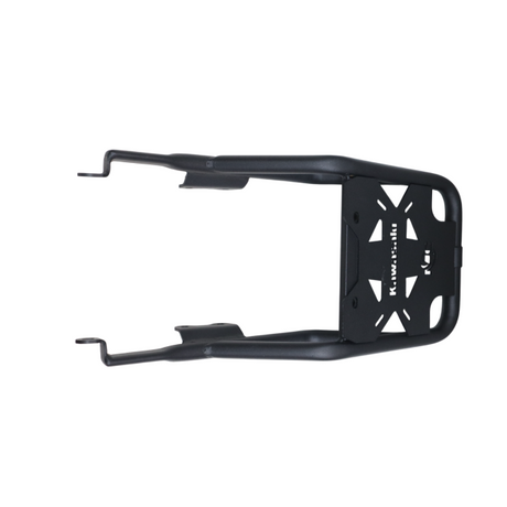 Motocare Kawasaki W175 pipe carrier rear luggage rack heavy-duty touring motorcycle accessory
