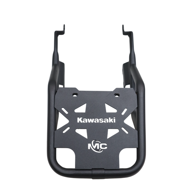 Motocare Kawasaki W175 pipe carrier rear luggage rack heavy-duty touring motorcycle accessory