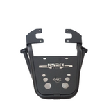 MotoCare pipe carrier installed on Hero Mavrick 440 motorcycle for secure luggage transport during touring rides