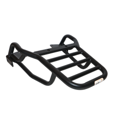 MotoCare pipe carrier installed on Hero Xpulse motorcycle used for luggage transport during touring and adventure rides