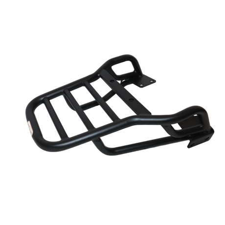 MotoCare pipe carrier installed on Hero Xpulse motorcycle used for luggage transport during touring and adventure rides