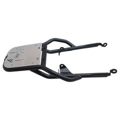 MotoCare pipe carrier for Honda CB350 with aluminium luggage plate heavy duty rear rack