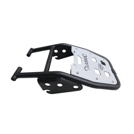 MotoCare pipe carrier with aluminium plate for Royal Enfield Goan Classic 350 single seat heavy duty luggage rack