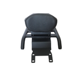 MotoCare pipe carrier with backrest installed on TVS Apache RTR 160