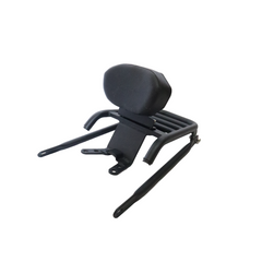 MotoCare pipe carrier with backrest for TVS Apache RTR 200