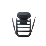 MotoCare pipe carrier with backrest for TVS Apache RTR 200