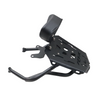 MotoCare pipe carrier with backrest for TVS Apache RTX 300 rear luggage rack with pillion support motorcycle accessory