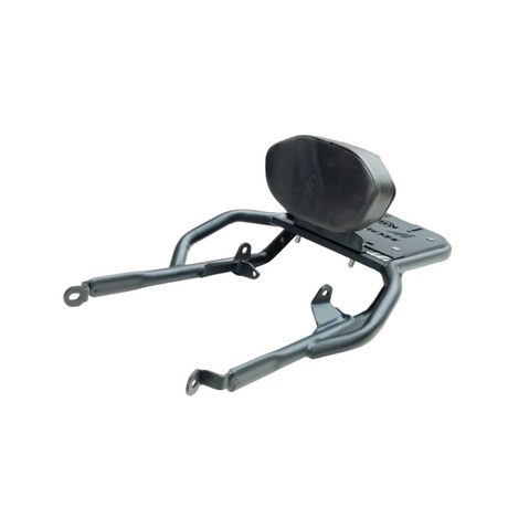 MotoCare backrest carrier installed on Honda CB350