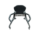 MotoCare backrest carrier installed on Honda CB350