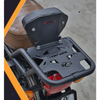 Motocare Kawasaki W175 pipe carrier with backrest luggage rack pillion support touring motorcycle accessory