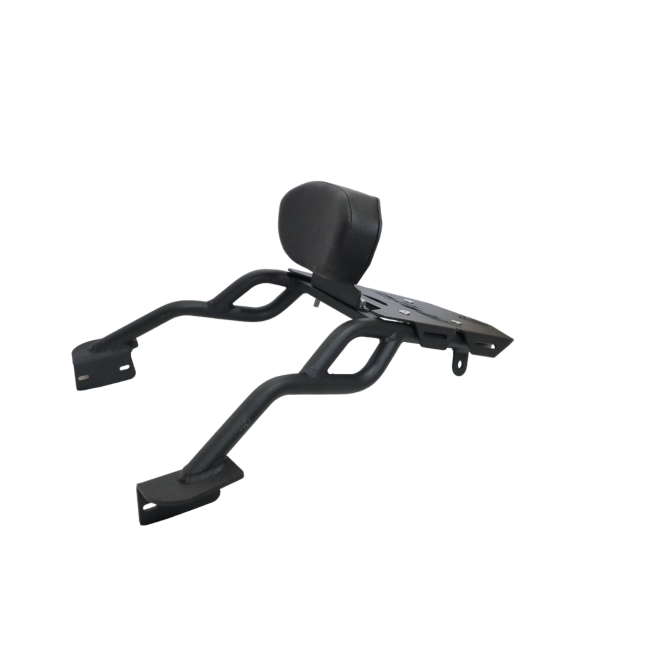 motocare backrest carrier mahindra mojo