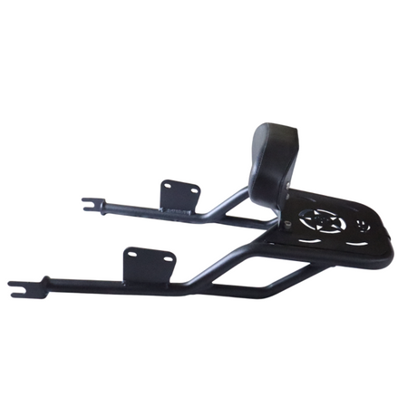 MotoCare pipe carrier with backrest for Royal Enfield Classic 350 Reborn