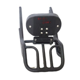 MotoCare pipe carrier with backrest for Royal Enfield Super Meteor 650