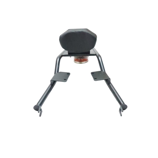 MotoCare pipe carrier with backrest for Royal Enfield Hunter 350