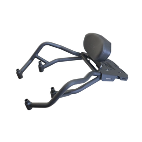 Motocare Kawasaki Z650 pipe carrier with plate and backrest luggage rack touring support motorcycle accessory