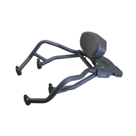 Motocare Kawasaki Z650 pipe carrier with plate and backrest luggage rack touring support motorcycle accessory