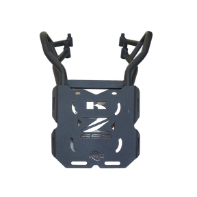 Motocare Kawasaki Z650 pipe carrier with plate rear luggage rack heavy-duty touring motorcycle accessory