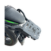 Motocare Kawasaki Z650 pipe carrier with plate rear luggage rack heavy-duty touring motorcycle accessory