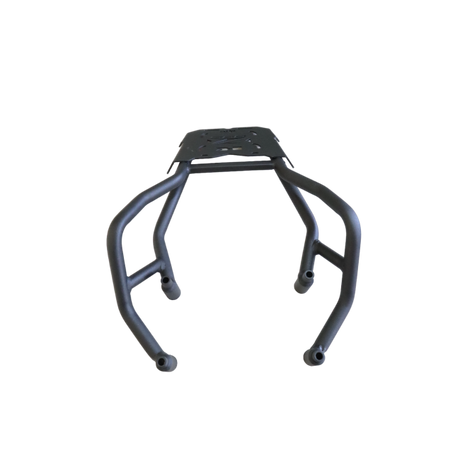 Motocare Kawasaki Z650 pipe carrier with plate rear luggage rack heavy-duty touring motorcycle accessory