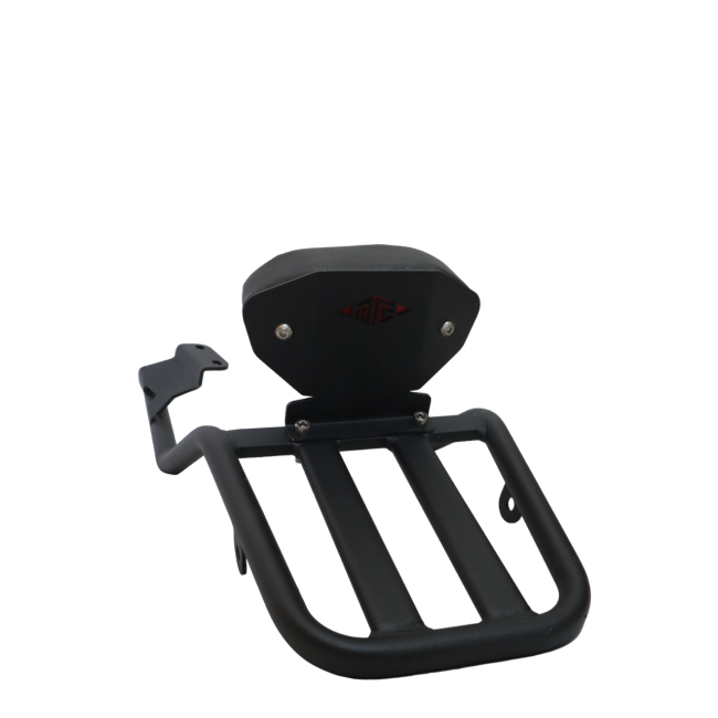 Motocare pipe carrier with backrest for Yamaha FZ-X