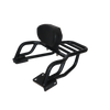 MotoCare pipe carrier with backrest installed on Hero Xpulse motorcycle providing luggage support and pillion comfort for touring rides