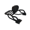 MotoCare pipe carrier with backrest installed on Hero Xpulse motorcycle providing luggage support and pillion comfort for touring rides