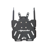 MotoCare plate carrier for TVS Apache RTR 200