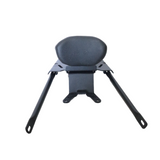 MotoCare plate carrier with backrest for TVS Apache RTR 200