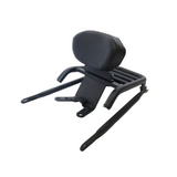 MotoCare plate carrier with backrest for TVS Apache RTR 200
